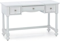 lgcy white desk   