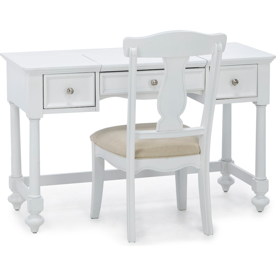 lgcy white desk   