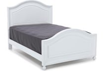 lgcy white full bed package f  