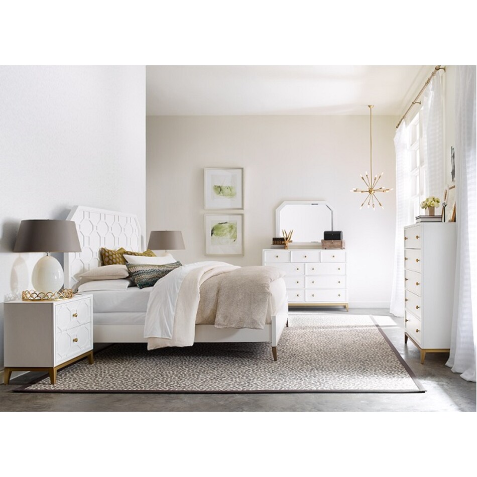 lgcy white king bed package kp  