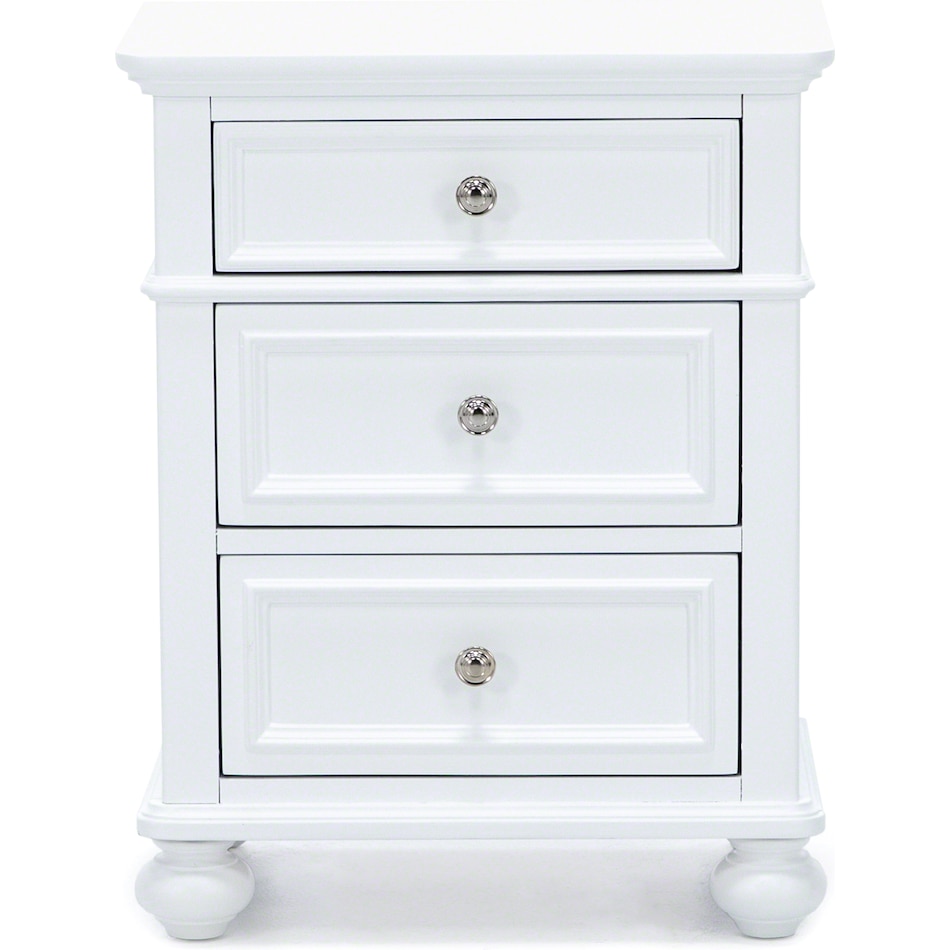 lgcy white three drawer   