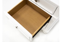 lgcy white three drawer   