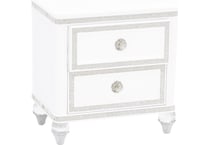 lgcy white two drawer   