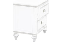 lgcy white two drawer   