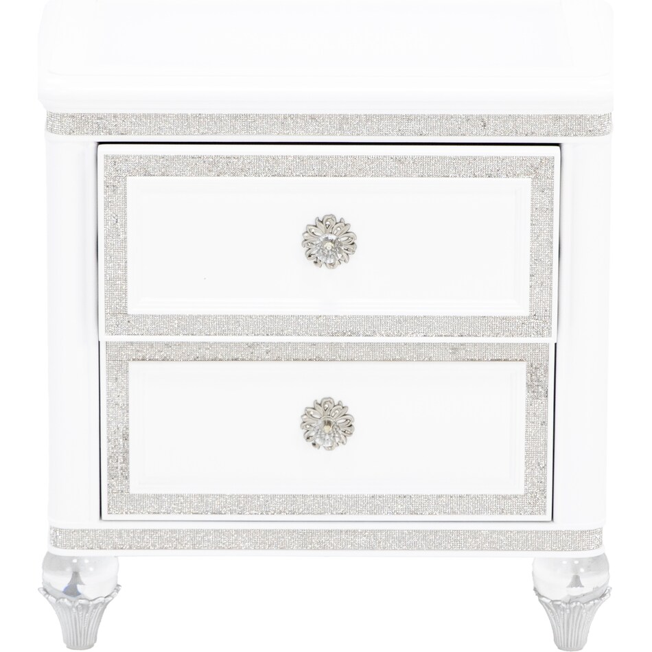 lgcy white two drawer   