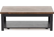 lgnd black and whiskey finish   oil rubbed bronze hardware cocktail table sse  