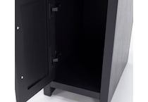lgnd black and whiskey chairside table sse  
