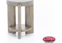 liberty furniture beige chairside table  image affin  
