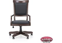 liberty furniture black desk chair  image   
