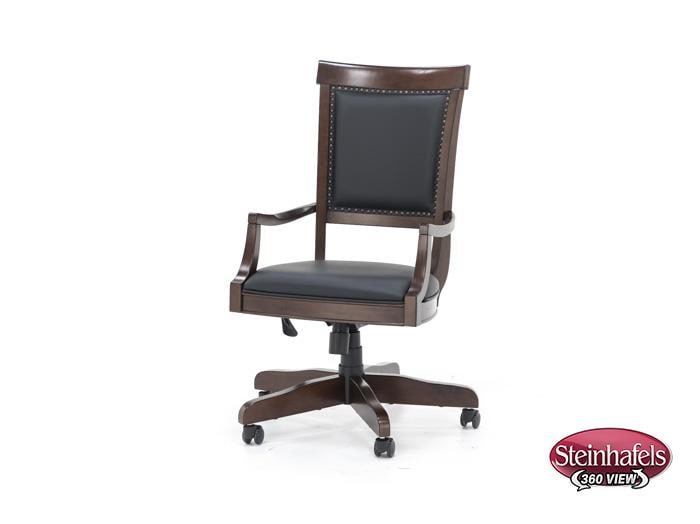 liberty furniture black desk chair  image   