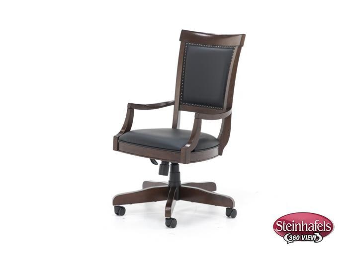 liberty furniture black desk chair  image   