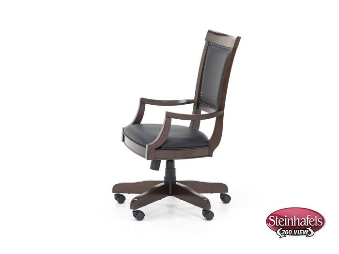 liberty furniture black desk chair  image   