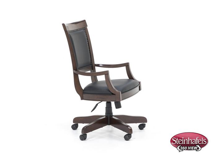 liberty furniture black desk chair  image   