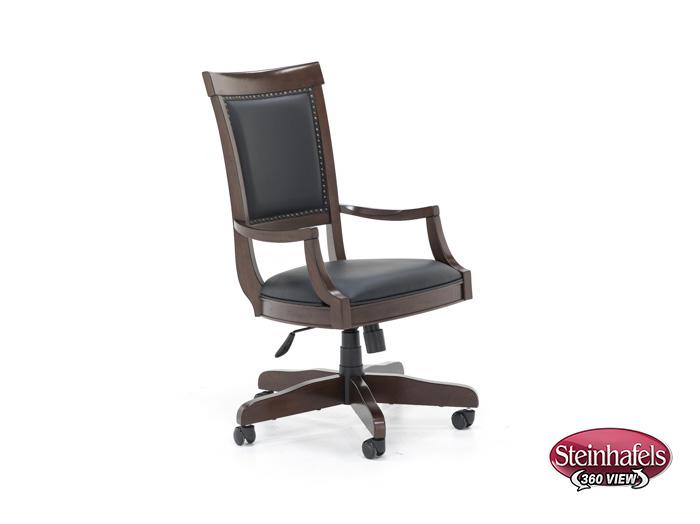 liberty furniture black desk chair  image   