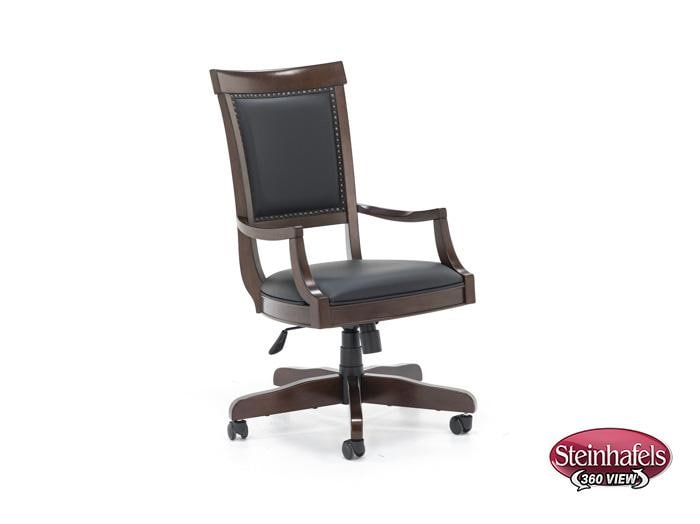 liberty furniture black desk chair  image   