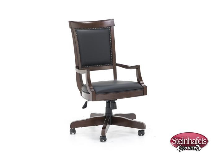 liberty furniture black desk chair  image   