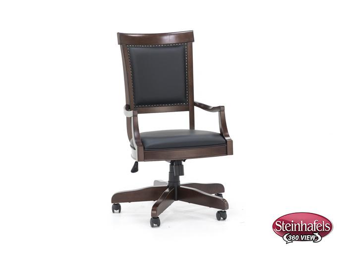 liberty furniture black desk chair  image   