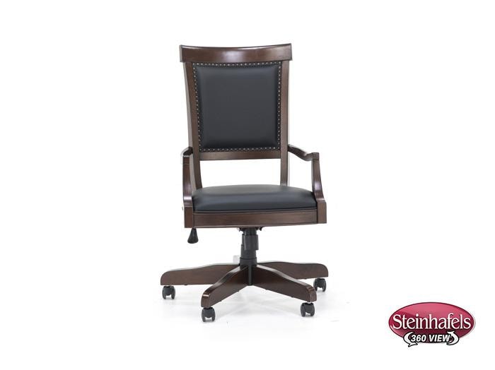 liberty furniture black desk chair  image   