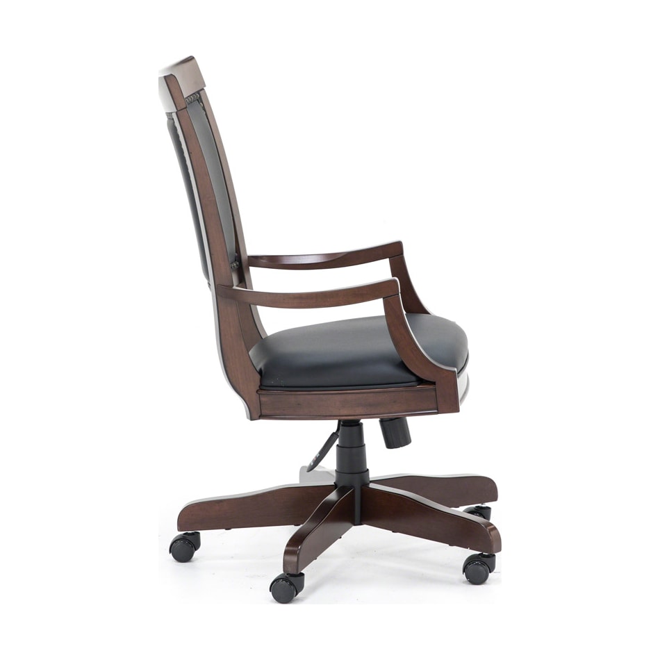 liberty furniture black desk chair   
