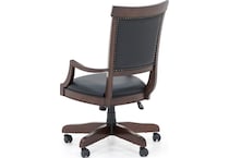 liberty furniture black desk chair   