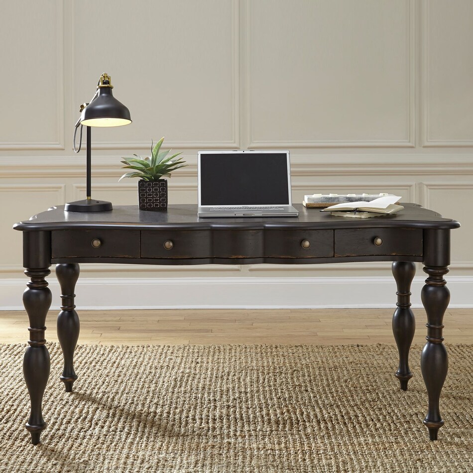 liberty furniture black desk   