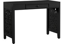 liberty furniture black desk   