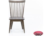 liberty furniture brown inch standard seat height side chair  image   