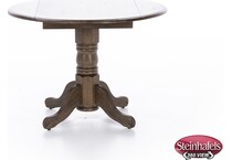 liberty furniture brown inch standard height round oval  image p  