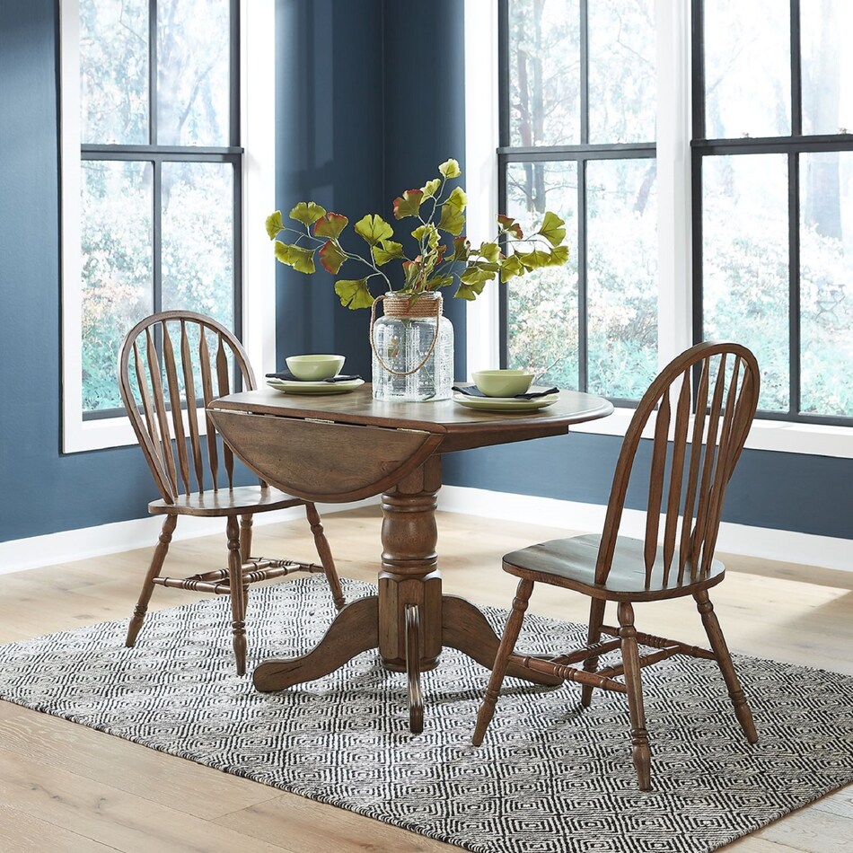 liberty furniture brown inch standard height round oval lifestyle image p  