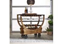 liberty furniture brown bar kitchen   