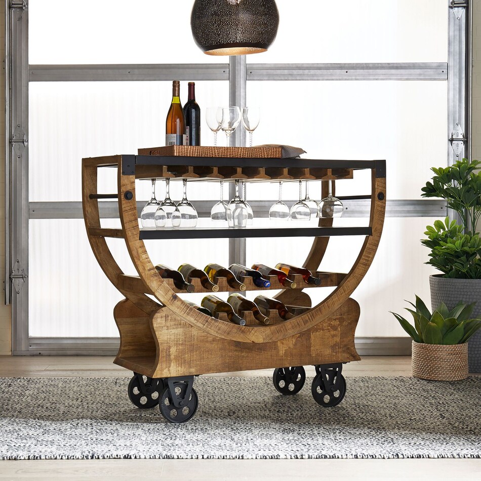 liberty furniture brown bar kitchen   