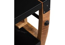 liberty furniture brown bar kitchen   