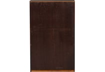 liberty furniture brown bookcase   