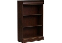 liberty furniture brown bookcase   