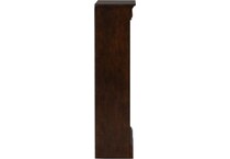 liberty furniture brown bookcase   