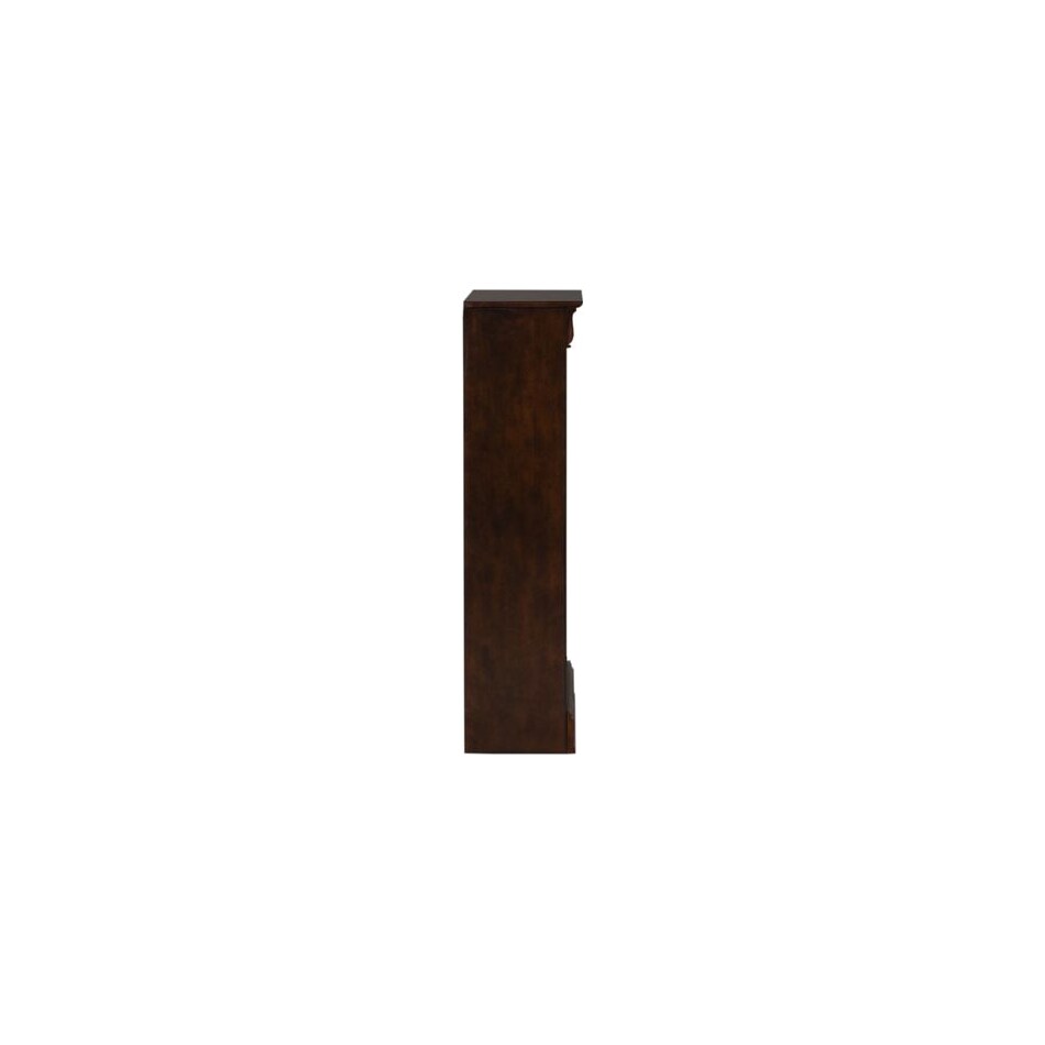 liberty furniture brown bookcase   