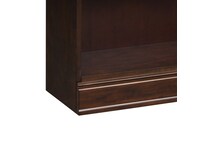 liberty furniture brown bookcase   