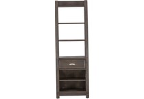 liberty furniture brown bookcase   