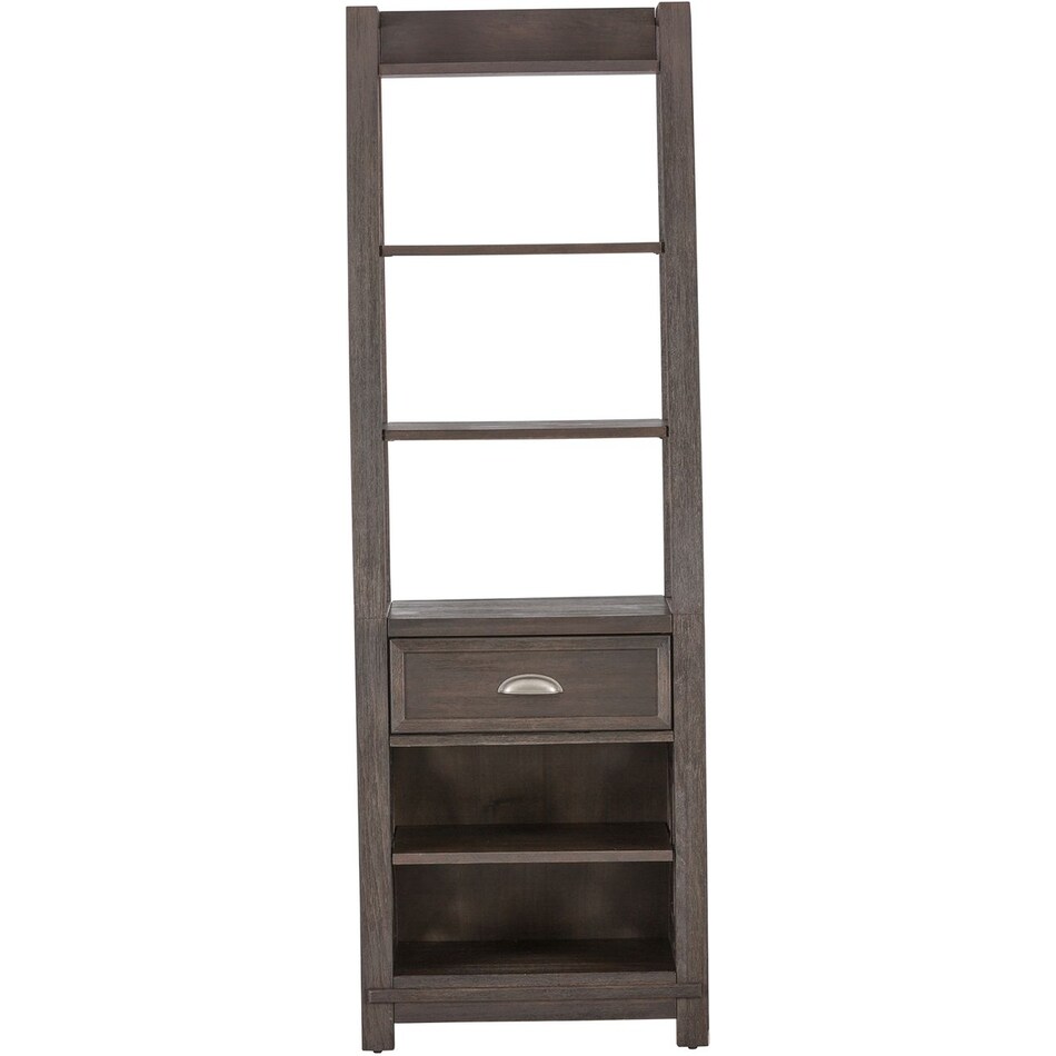 liberty furniture brown bookcase   
