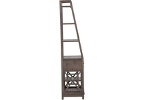 liberty furniture brown bookcase   