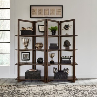 Lennox Open Bookcase