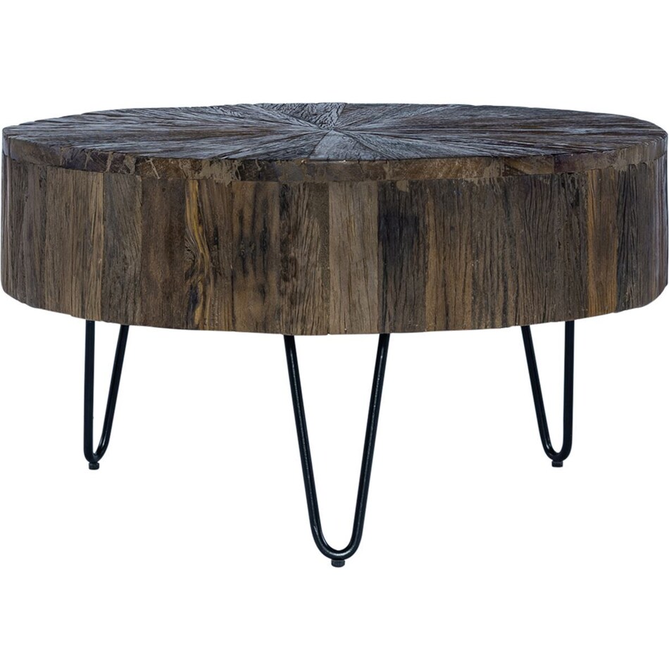 liberty furniture brown cocktail table   