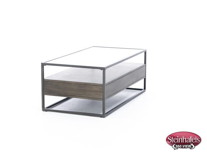 liberty furniture brown cocktail table  image   