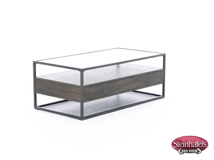 liberty furniture brown cocktail table  image   