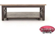 liberty furniture brown cocktail table  image   
