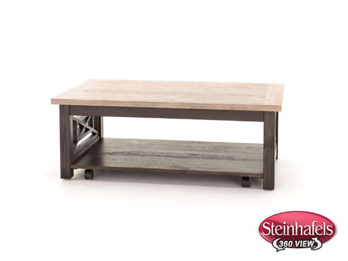 liberty furniture brown cocktail table  image   