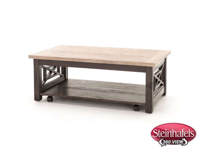 liberty furniture brown cocktail table  image   