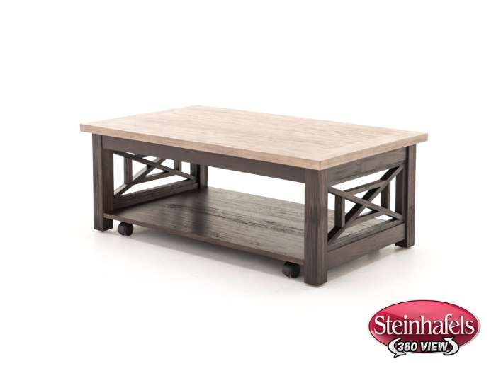 liberty furniture brown cocktail table  image   