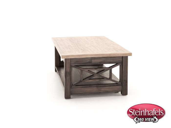 liberty furniture brown cocktail table  image   