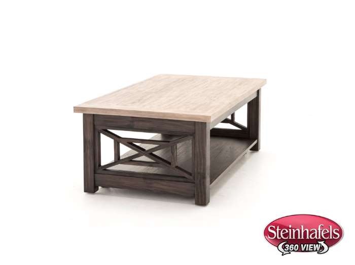liberty furniture brown cocktail table  image   